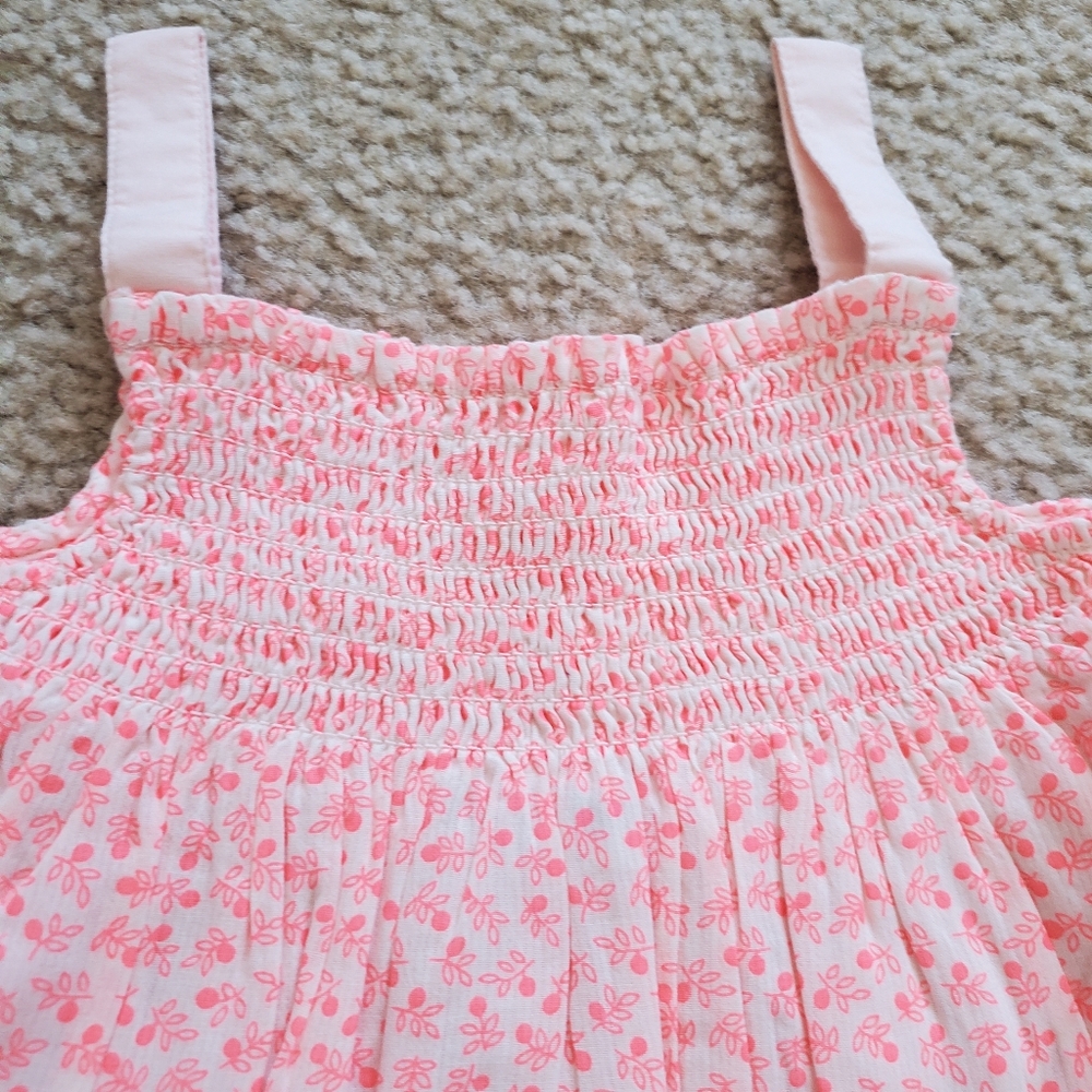 Boden Hot Pink Cotton Floral Sundress - Picture 2 of 7